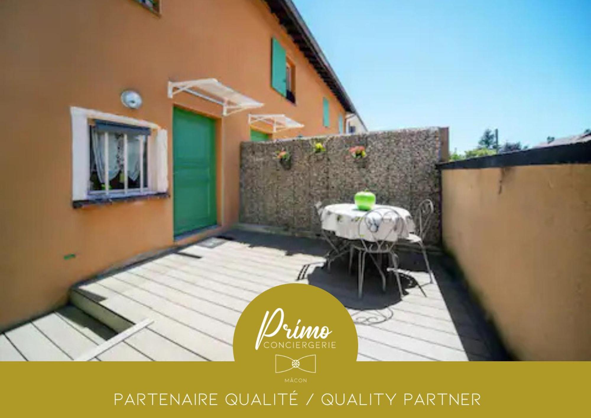 Gite Pomme Verte - By Primo C0Nciergerie Vonnas Exteriör bild